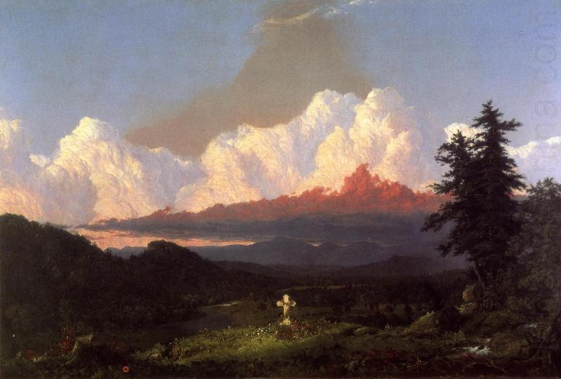 Frederic Edwin Church To the Memory of Cole china oil painting image